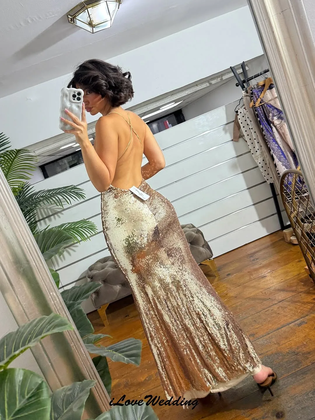 Customized Sleeveless Sequin Prom Dresses 2025 Elegant Wedding Party Dress For Women Guest Mermaid Evening Dresses For Gala