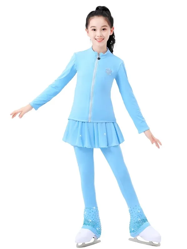 Pattern skating clothing training clothing performance clothing hip pads for girls and adults G65