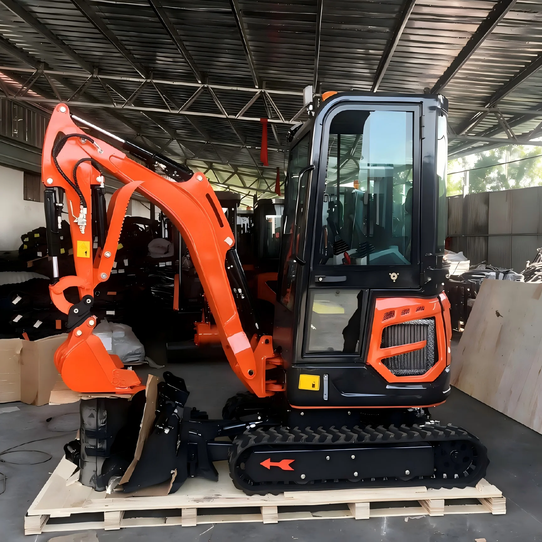 Hot-selling High-quality Mini Excavator  1Ton 1.8Ton to 2.5Ton Digger Euro5 CE EPA Small Crawler Excavator For Farm Planting