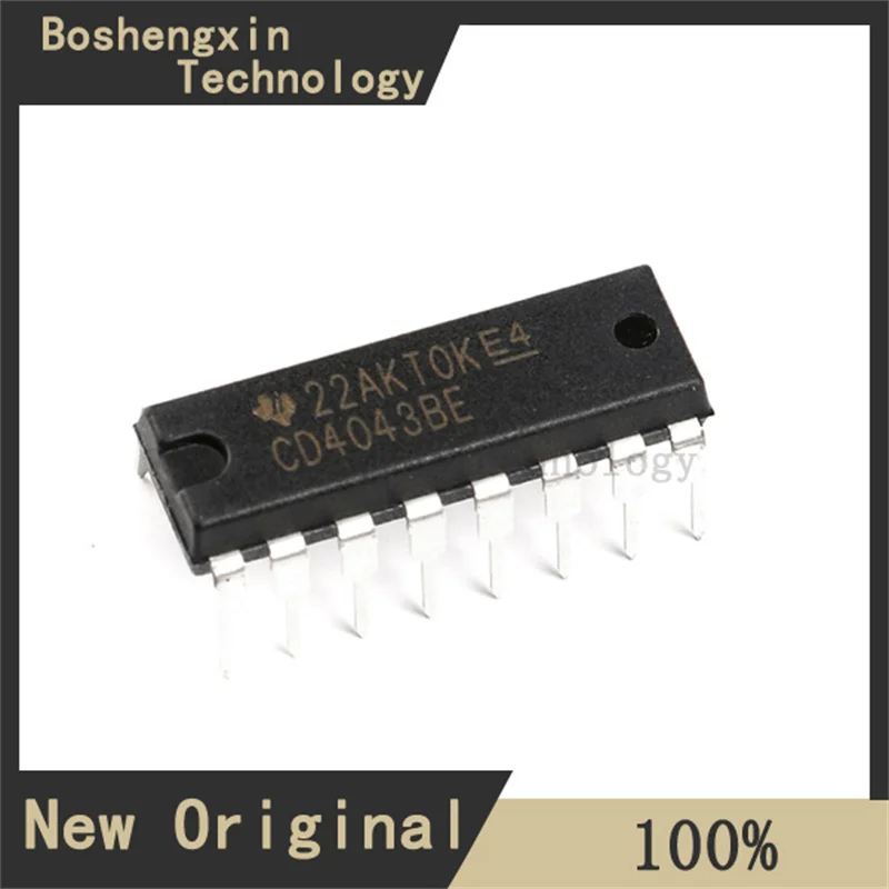 1Pcs CD4043BE CMOS quad-channel or non-R/S latch with three-state output DIP-16 CD4043BE