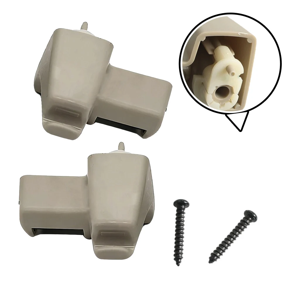 

Sun Visor Retainer Clip For Land Rover For Range Rover L322 2003-2012 EGP000050PVA EGP000040PVA ABS Grey Car Sun Visor Clips