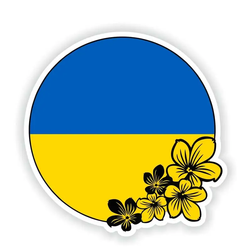 ملصق حائط بختم دائري لروسيا ، ملصقات ديكور للكمبيوتر المحمول ، كتاب ، ثلاجة ، جيتار ، دراجة نارية ، خوذة ، صندوق أدوات ، s185