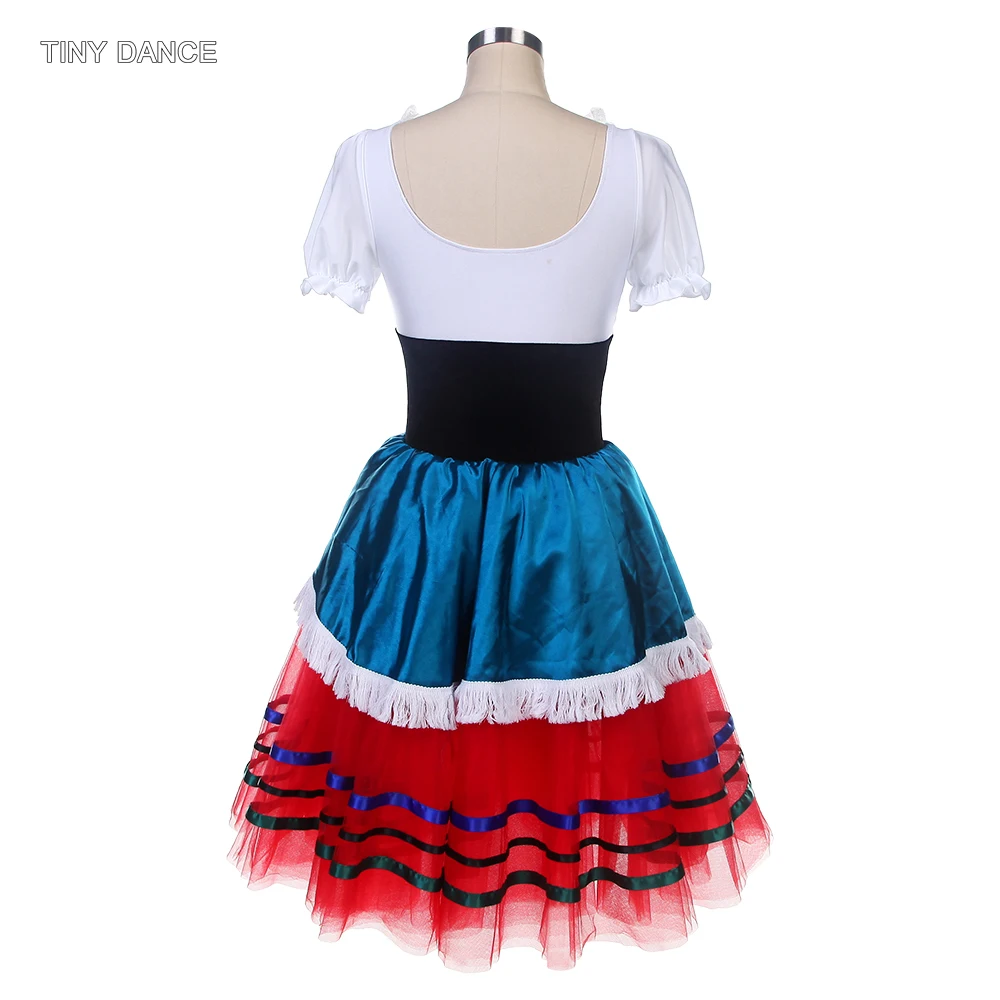 

Пышное балетное платье с короткими рукавами для девочек и женщин, длинные балетные туту для выступлений, сценические костюмы для взрослых, пышные туту 25007