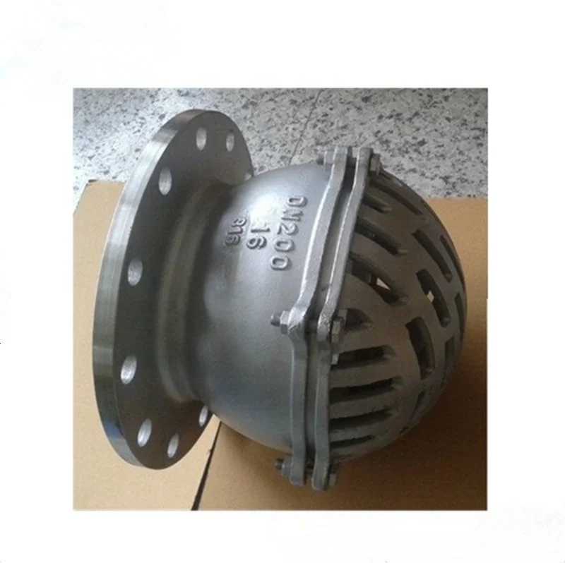 Stainless steel flange water pump foot valve