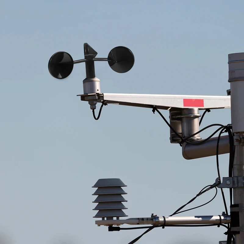 New Sale Anemometer Wind-Speed Monitoring Sensor Wind 3-Cup Wind Sensor Wind Speed Wind Direction Sensor Anemometer Supply