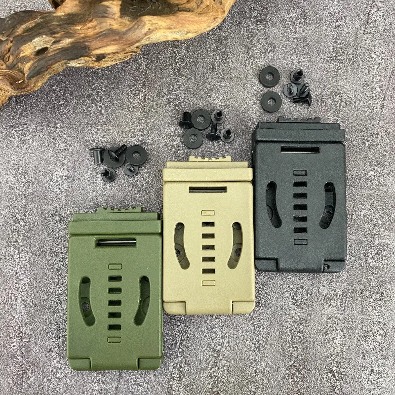 Quick Draw Multi-functional Waist & Back Clip, Compatible with K Sheath, Blade Sheath, Tool, Flashlight Sheath Accessories