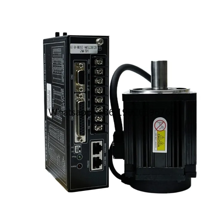 

Encoder 2500 Lines 3000rpm 2.4N.m 48v 750w Dc Servo Motor with Encoder CAN Communication