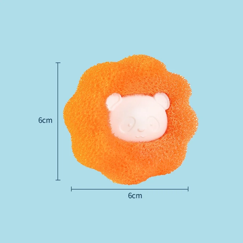 3pcs Magic Lint Removal Washing Ball Clothes Anti-lint Filter Tube Cleaning Machine Filter Ball Hair Absorption Device