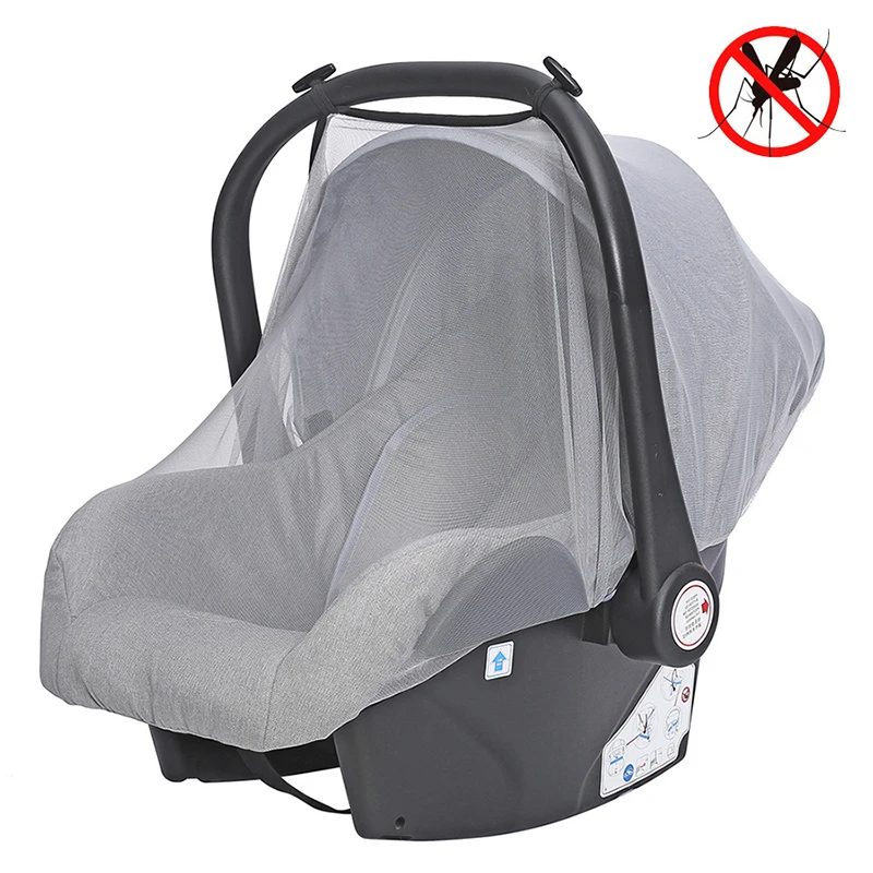 Infant Car Seat Insect Mesh Net Mosquito Net for Baby Car Seats Universal Fit for Newborn Carriage Cradles Stroller Cover