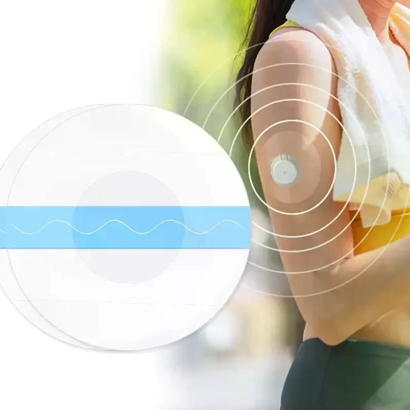 20Pcs Latex-Free Adhesive Sensor Covers For Libre 2 Precut CGM Tape Waterproof Strong Stick Long-Term Use For Freestyle