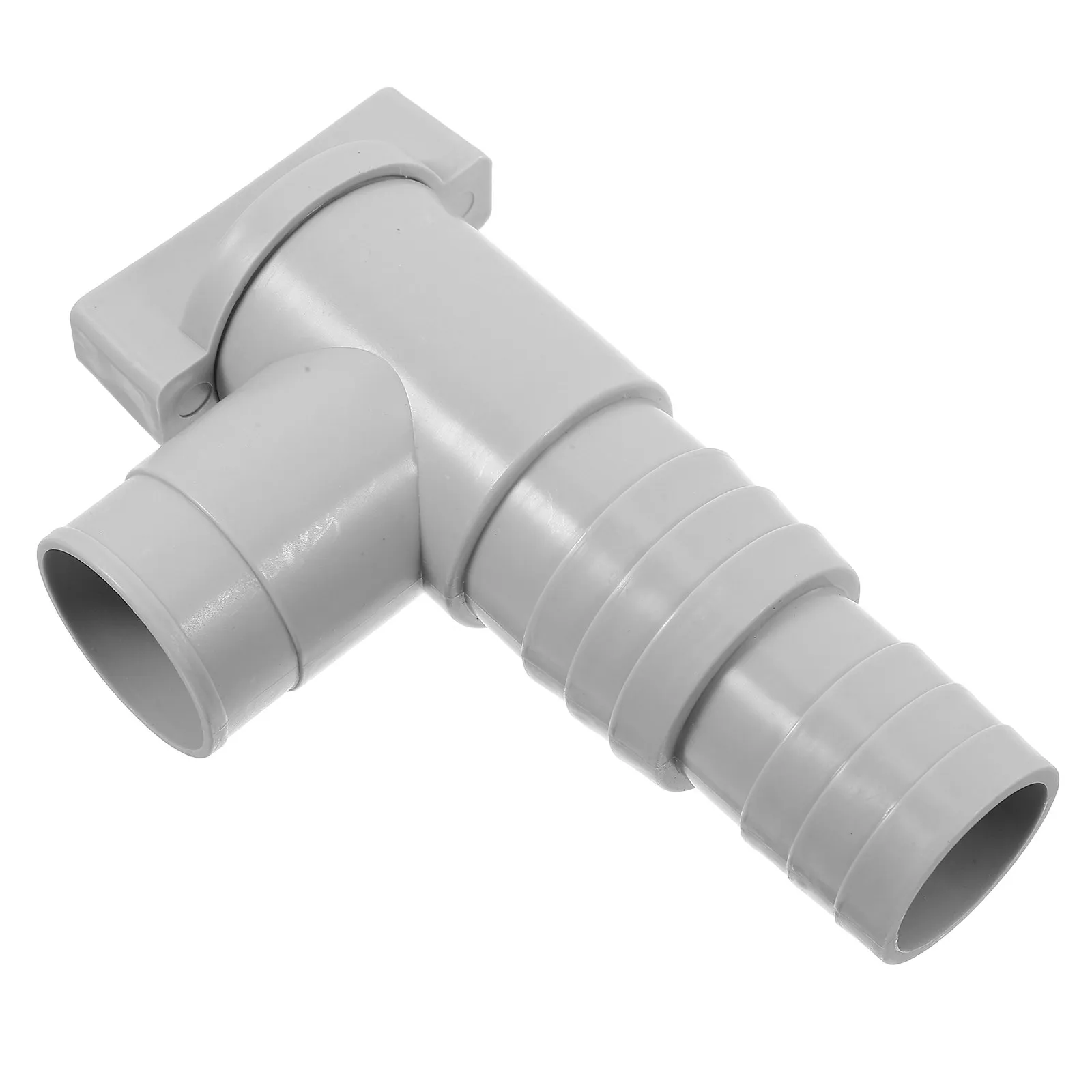 Plastic Hose Shut off Valve Practical Shut-off Connector Pool Plunger Valves PVC Adapter