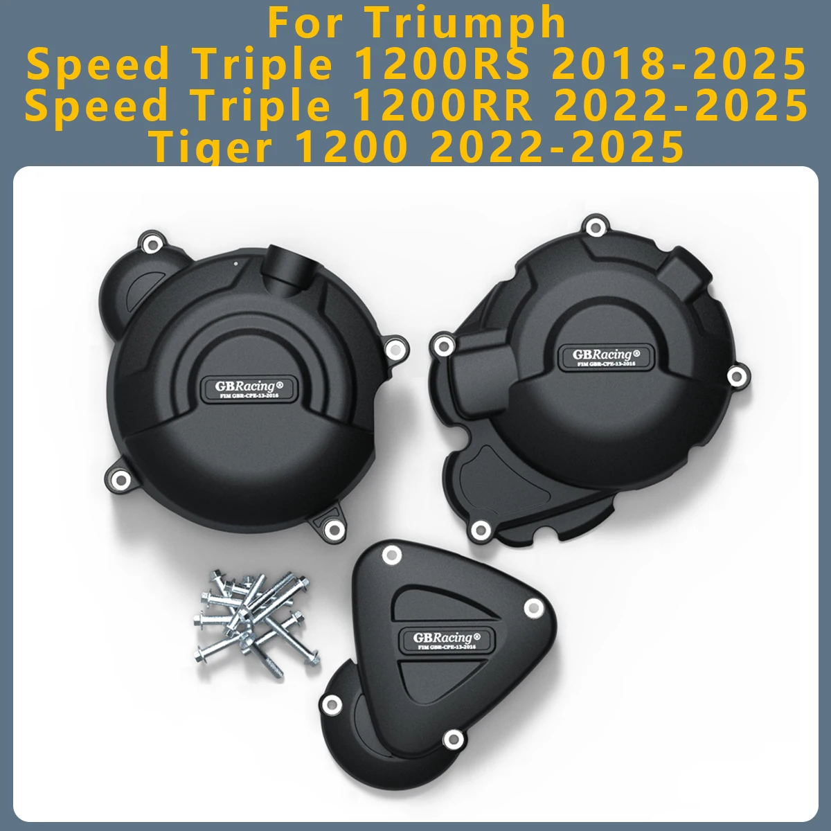 

Motorcycles Engine cover Protection case Cover For Triumph Speed Triple 1200RS 2018-2025 1200RR Tiger-1200 2022-2025 1200 RS RR