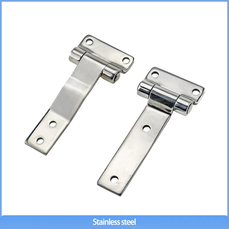 

Industrial Automotive, Marine, and Machinery Equipment Hinge - T-Type Long Tongue 304 Stainless Steel Hinge