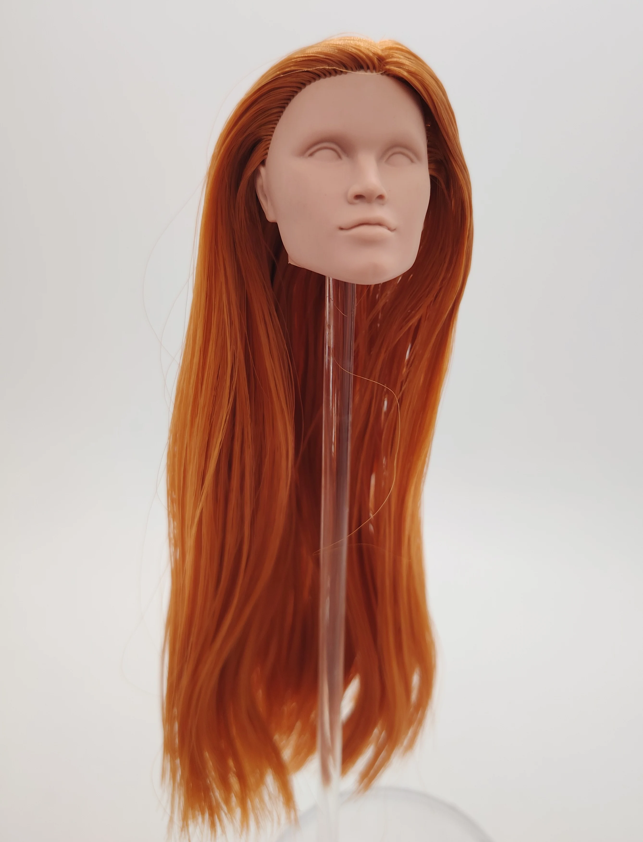 Fashion Royalty Chip Farnsworth FR White Skin Orange Gold Hair Reroot Male Doll Head