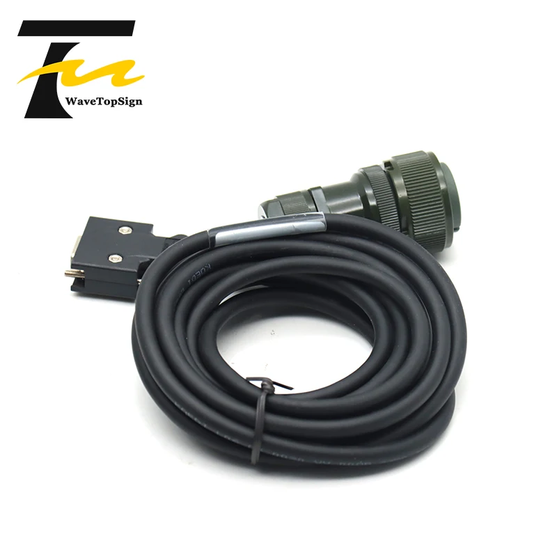 High Power Servo Motor Encoder Cable ASD-A2EN1003 ASD-A2EN1005 Power Cable ASD-A2PW1003 ASD-A2PW1005 for Delta A2 Series