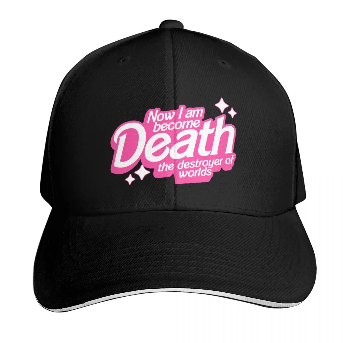 Now I Am Become Death the Destroyer of Worlds - Barbenheimer Baseball Cap Men Women Casual Summer Sport Sun Cap