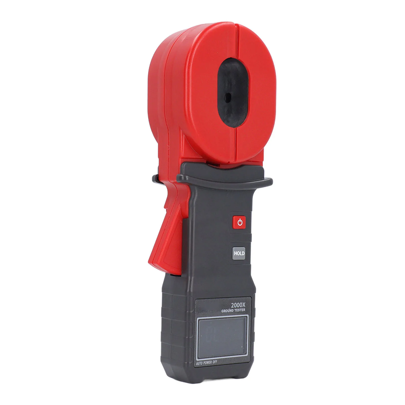 Digital Ground Resistance Meter LCD Display 0.01~500Ω Auto Ranging Clamp Earth Resistance Meter Tester Ground Resistance Tester