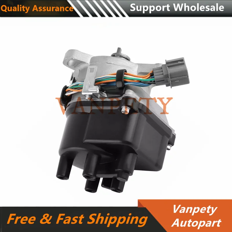 New Car Ignition Distributor Assembly 30100-PEL-J01 30100-PE1-J01 TD63U for Honda LOGO HR-V TD-63 HRV D16W1 30100PELJ01