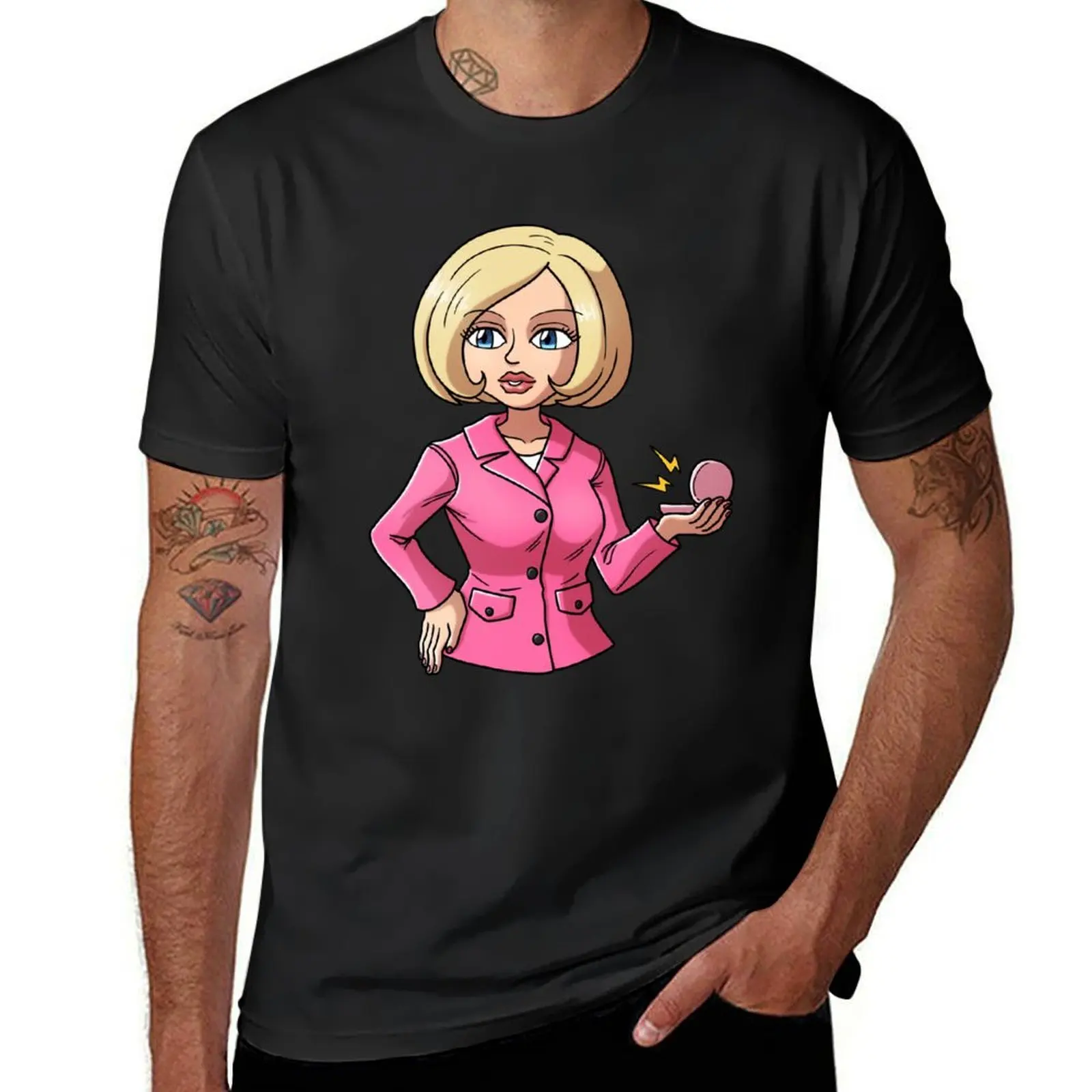 

Lady Penelope T-Shirt sublime Aesthetic clothing boys whites oversizeds black t-shirts for men