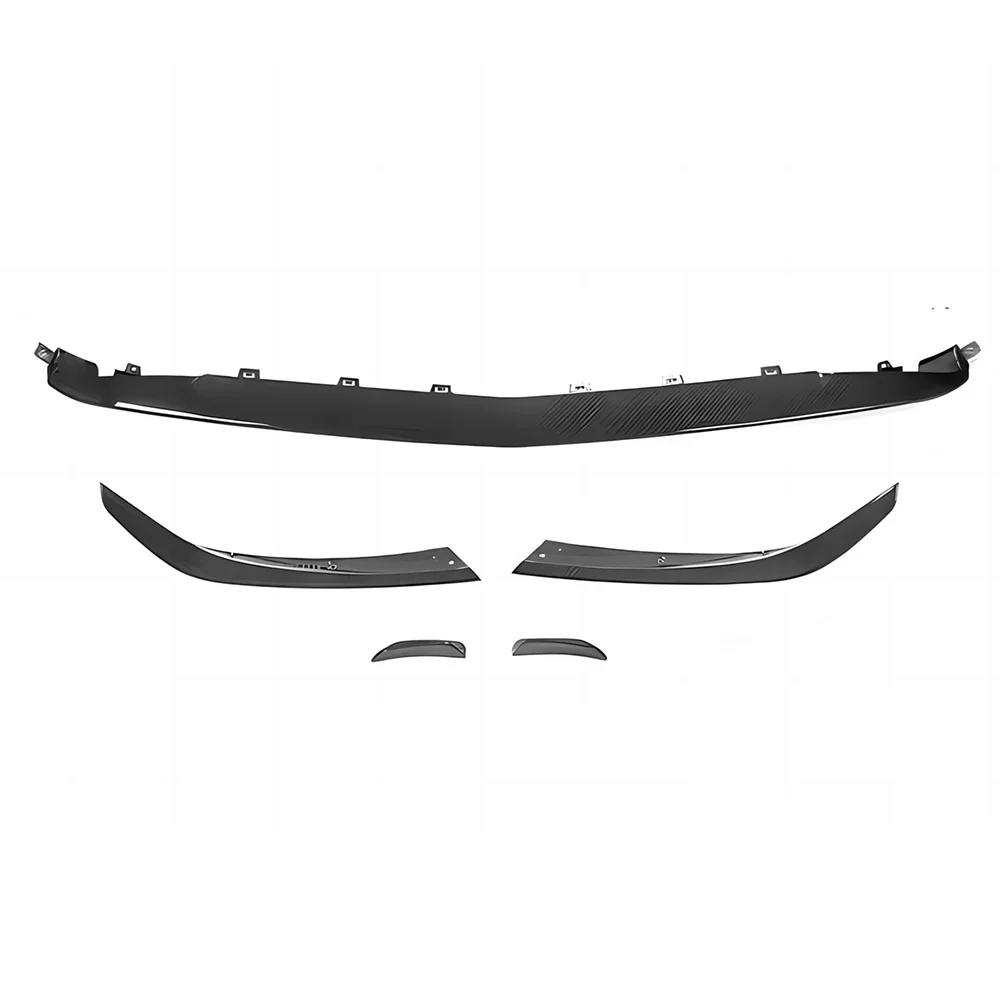 For  A Class W177 A45 19-23 Upgrade to A45S Front Rear Under Lip Diffuser Canards Air Vent Full Lip Body Kit