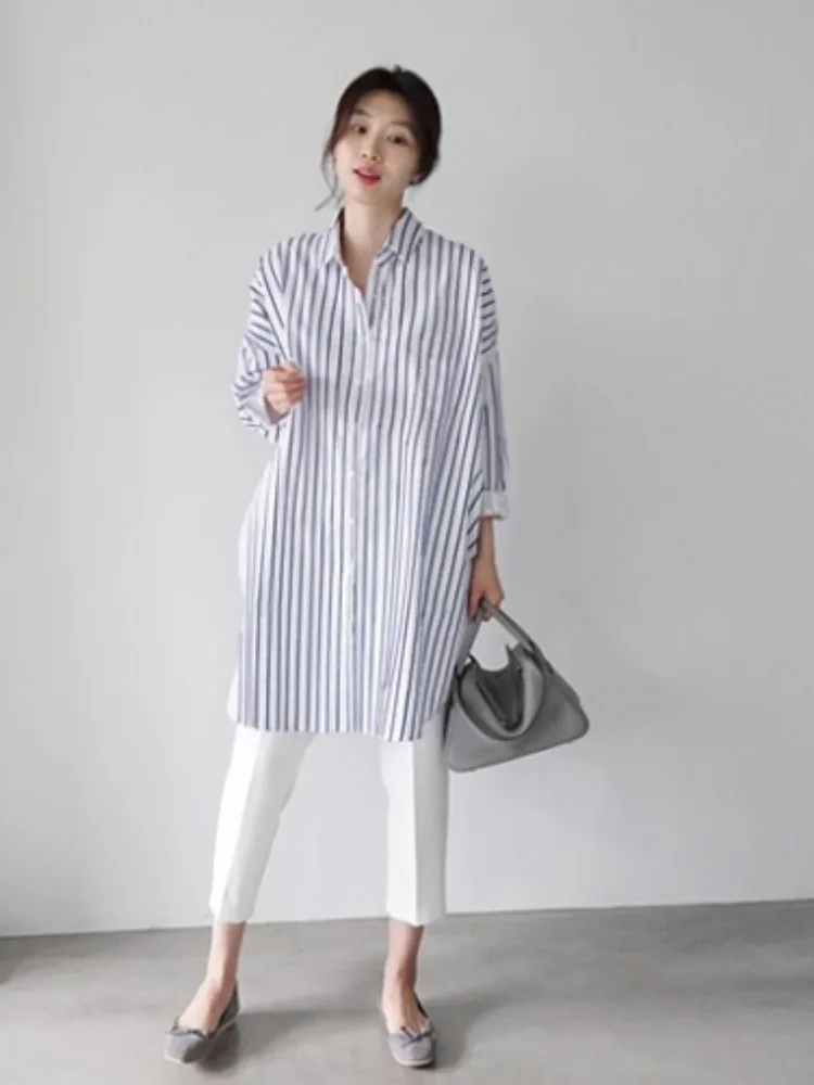 

Свободный длинный све женский хлопок irt весна осень плюс размер корейский Sle повседневная внутренняя одежда Street Faion большая версия