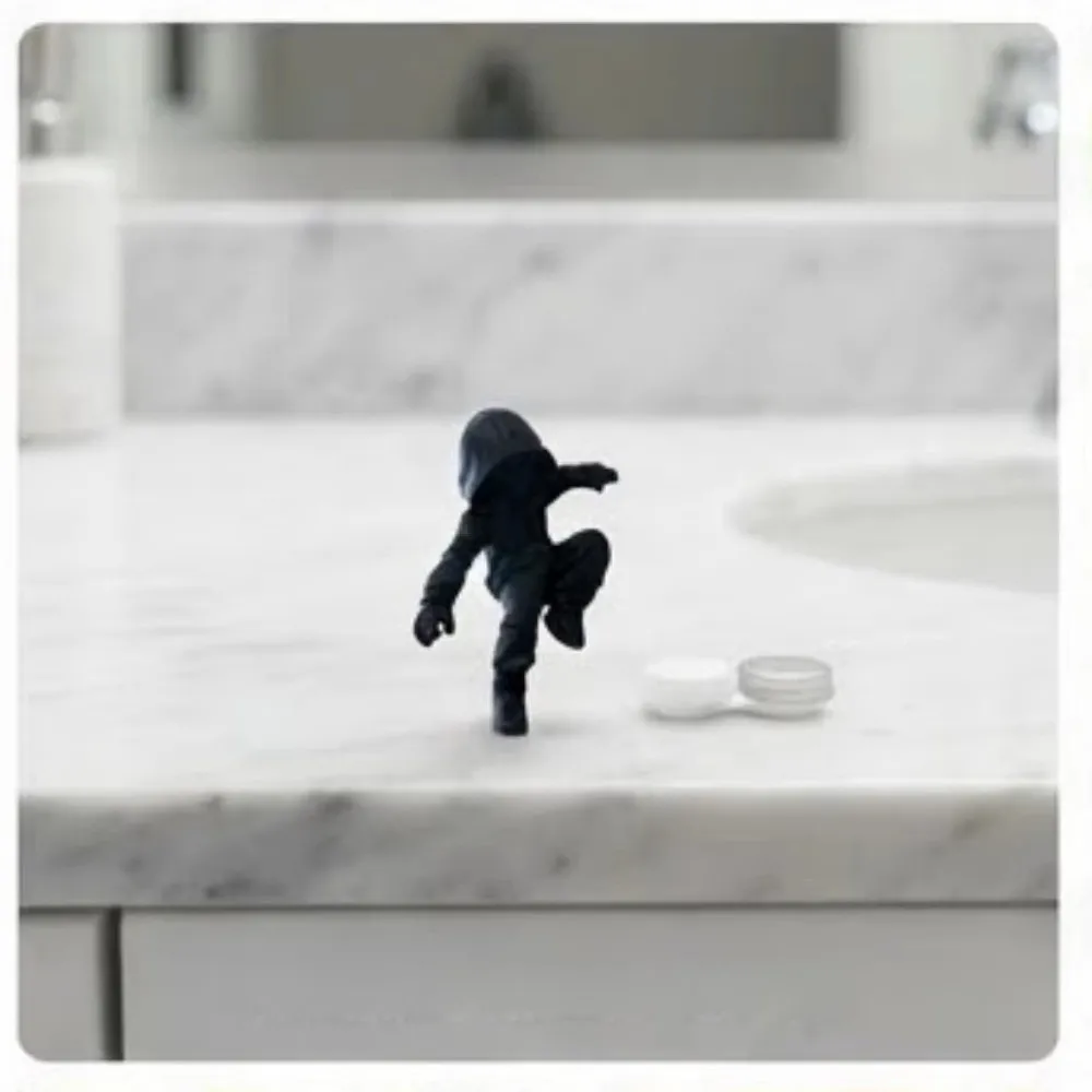 3D Printed Climbing Ninja Statue Funny Creative Hooded Man Figure Hanging Decor Ninja Ornaments Computer Screen
