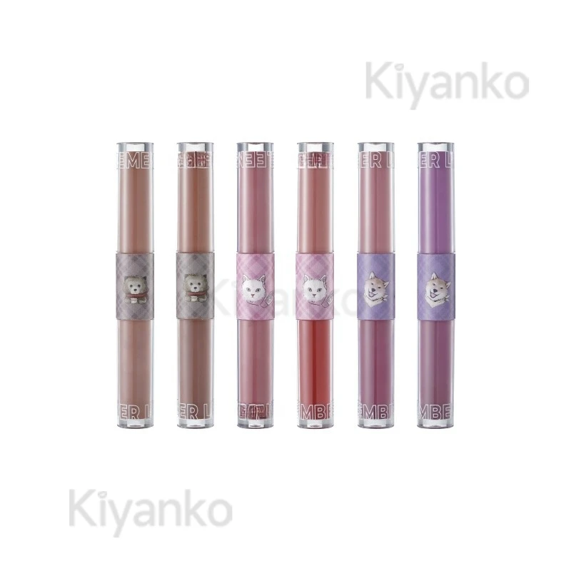 One Lip Glaze Double Cheese Puree Matte Spray Solid Lip Honey Feuchtigkeitsspendender flüssiger Lippenbalsam Seltene Schönheitskosmetik