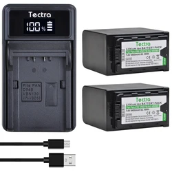 8400mAh VW-VBD78 AG-VBR89 Battery / LED USB Charger Kit For Panasonic AG-UX180 UX90 3DA1 HPX171 HPX250 PX270 HC-X1000 HDC-Z10000