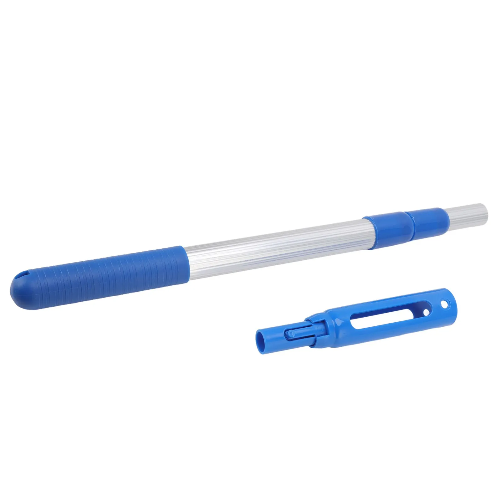Swimming Pool Pole 3 Section Telescopic Pole Aluminum Detachable Swimming Pool Cleaning Accessories for Skimming Nets Brushes