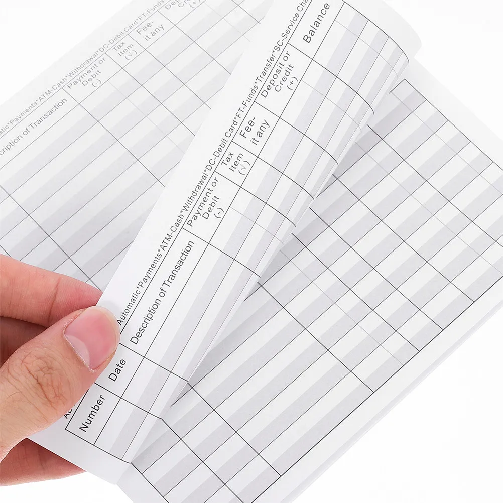 

Набор из 10 штук: Портативный финансовый ежедневник-органайзер для учета расходов и доходов, блокнот для чеков, бюджетный планировщик-трекер