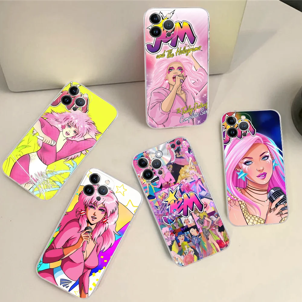 J-Jem And The H-Holograms Phone Case For IPhone 16 15 8 7 6 6S Plus X SE XR XS 14 11 12 13 Mini Pro Max Mobile Case