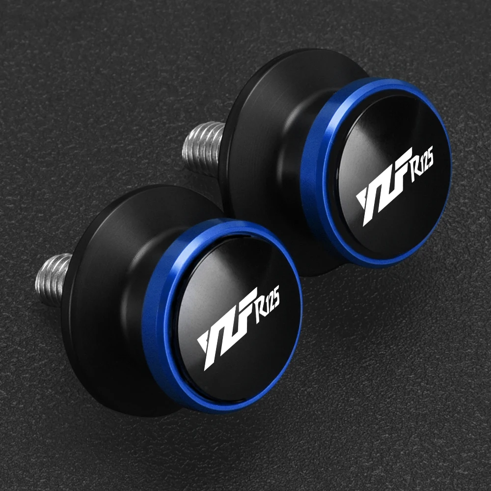 

FOR YAMAHA YZFR125 YZFR 125 YZFR-125 2020 All Year Motorcycle Accessible 6MM Swingarm Spools Rear Stand Screws Sliders Colorful