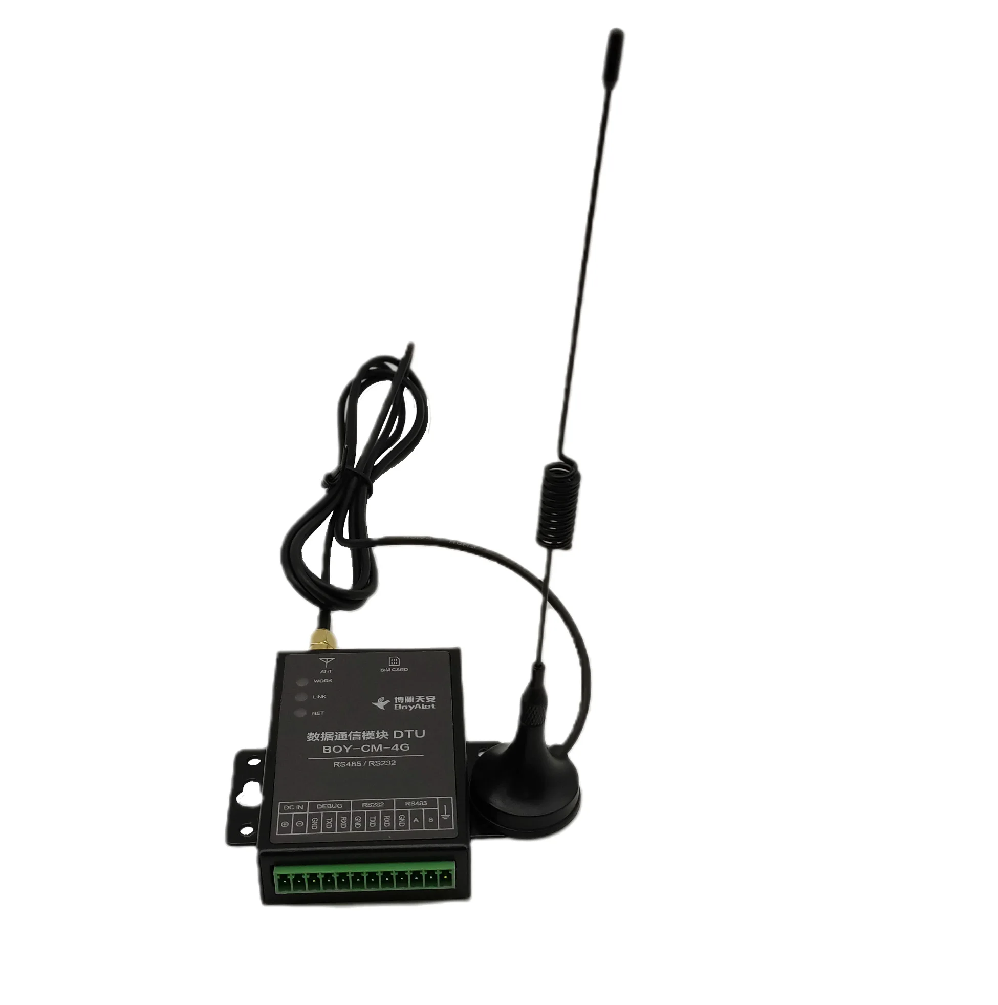 BOY-CM-4G 4g data transmission module Low power consumption gprs module acquisition remote control module RS485 & RS232