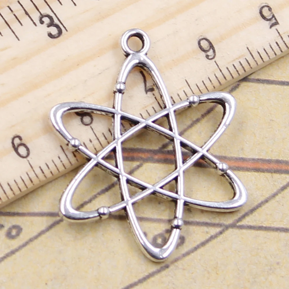 Vintage Fashion Finds - 10pcs Charms Science Atomic Operation Diagram