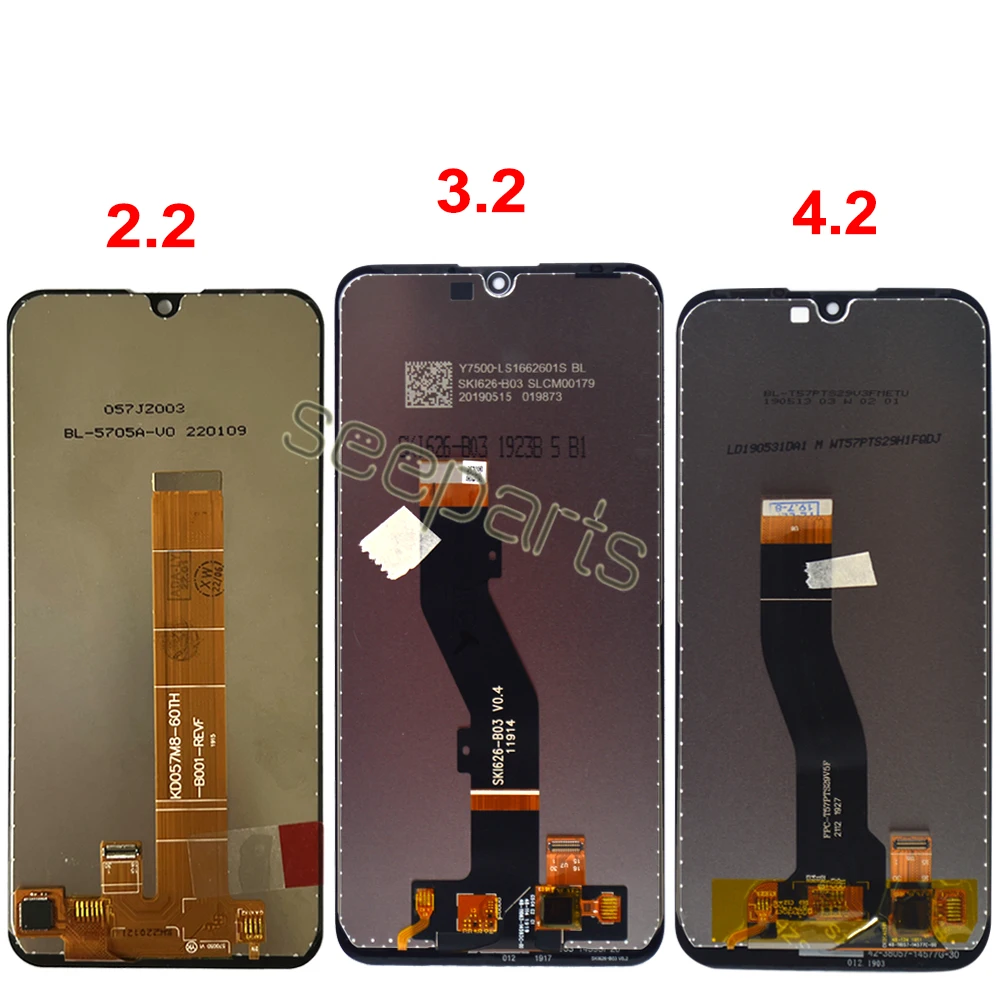 Tested Working For Nokia 2.2 LCD Display With Touch Screen Digitizer Assembly 3.2 LCD Replacement For Nokia 4.2 Display Screen