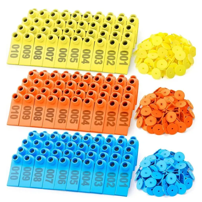 abzc-300-pcs-livestock-ear-tags-for-sheep-goat-cattle-001-100-number-for-cow-pig-dog-deer-horse-farm-animal-identification