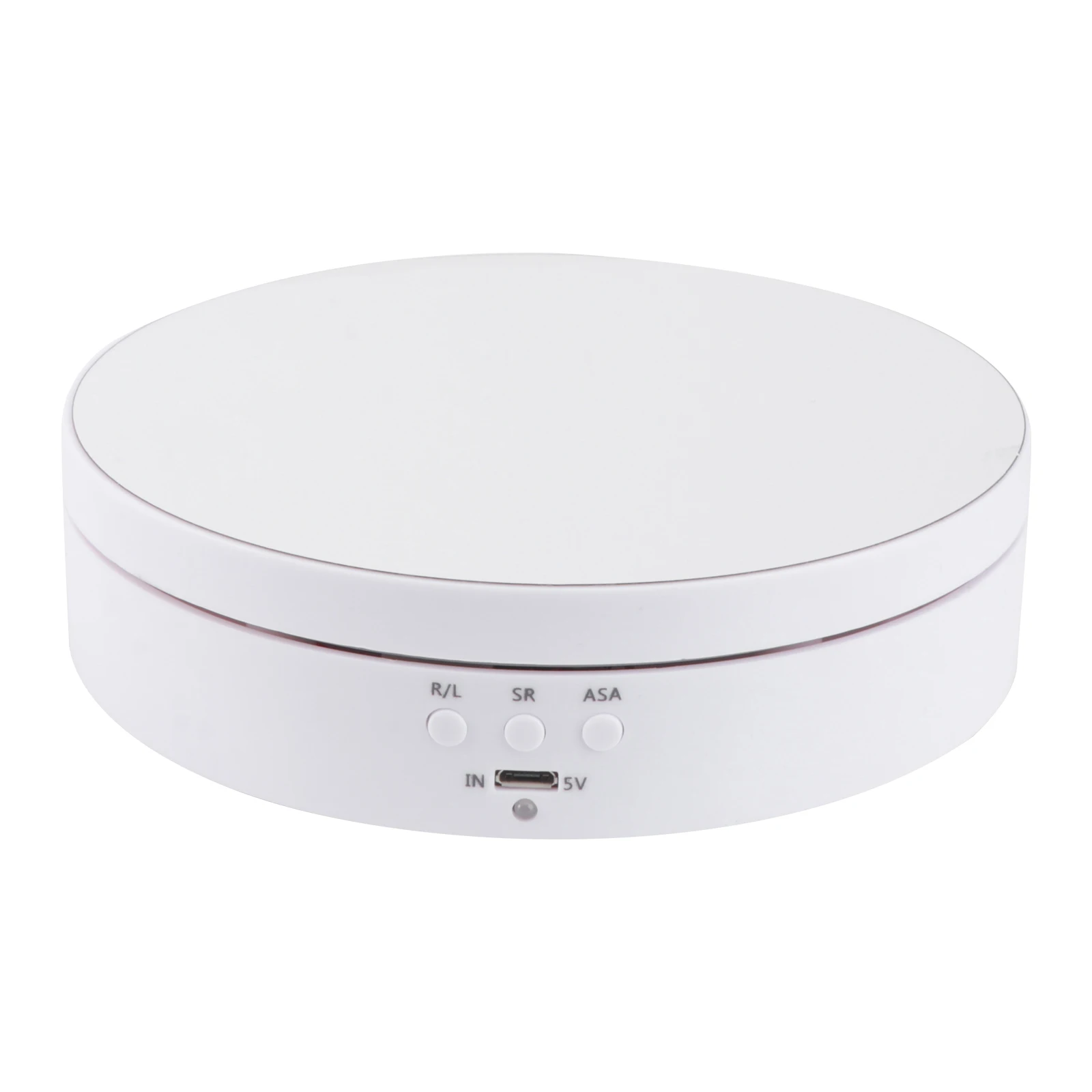 

Electric Display ABS Material Rotatable Turntable Adjustable Speed Jewelry Watch Toy Model Phone Camera Show Rack