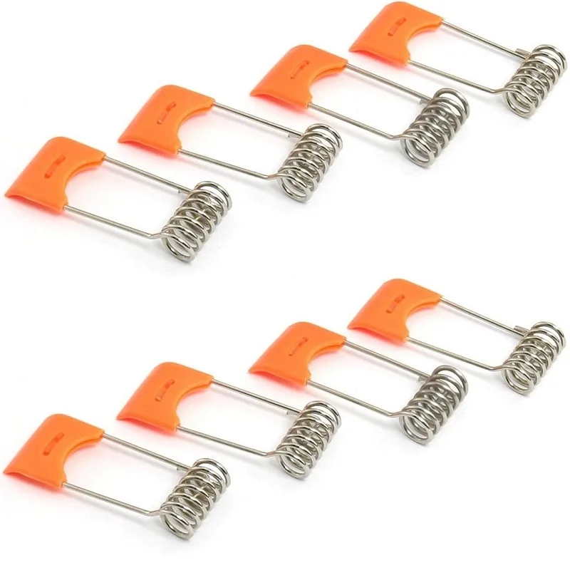 10pcs Light Emitting Diode Downlight Panel Lamp Spring Clip LED Recessed Lighting Accessories for Ceiling Lamp