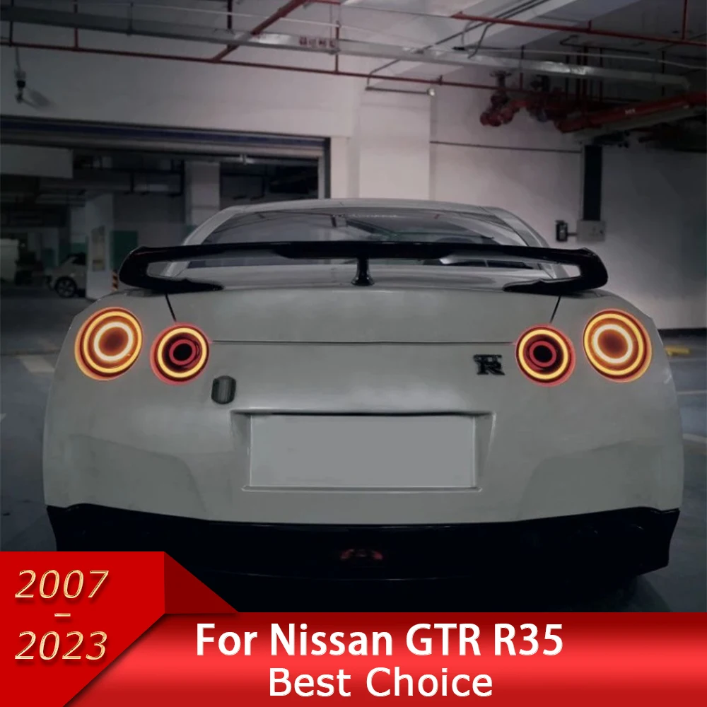 

Car Lights for GTR GT-R R35 Valenti Skyline LED Auto Taillight Assembly Upgrade Circle Dynamic Start Animation Tool Accessories