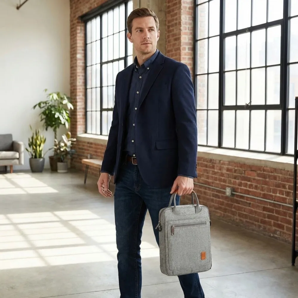 9-11/13 inch 11/13.3 inch Tablet Sleeve Case Concealed Hand Strap Wear-resistant Ultrabook Carrying Case Universal