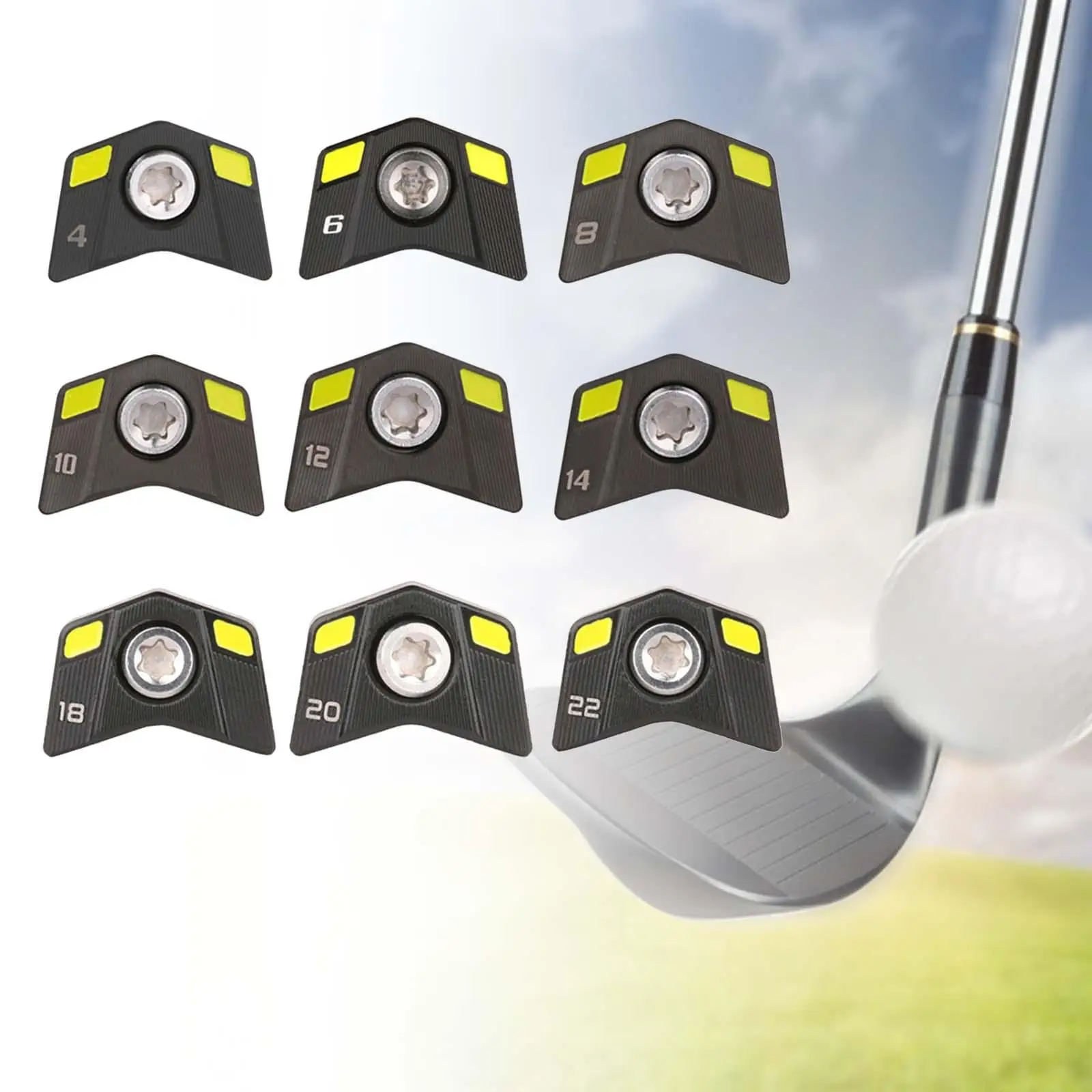 Golf Weight Screw Golf Driver Weights for Indoor Outdoor Golf Accessories