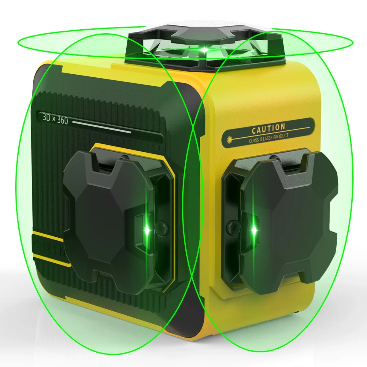 M03CG Mini Digital Spirit Laser Level 12 Lines 3D Laser Leveling Machine Vertical Cross Self-Leveling
