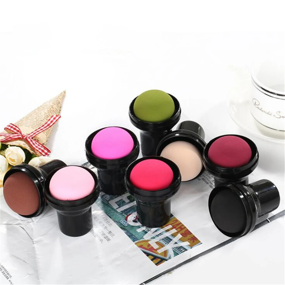 Mushroom Head Makeup Sponge Cosmetic Puff Makeup Blender with Box Foundation Sponge for Make Up спонж для макияжа Beauty Tools