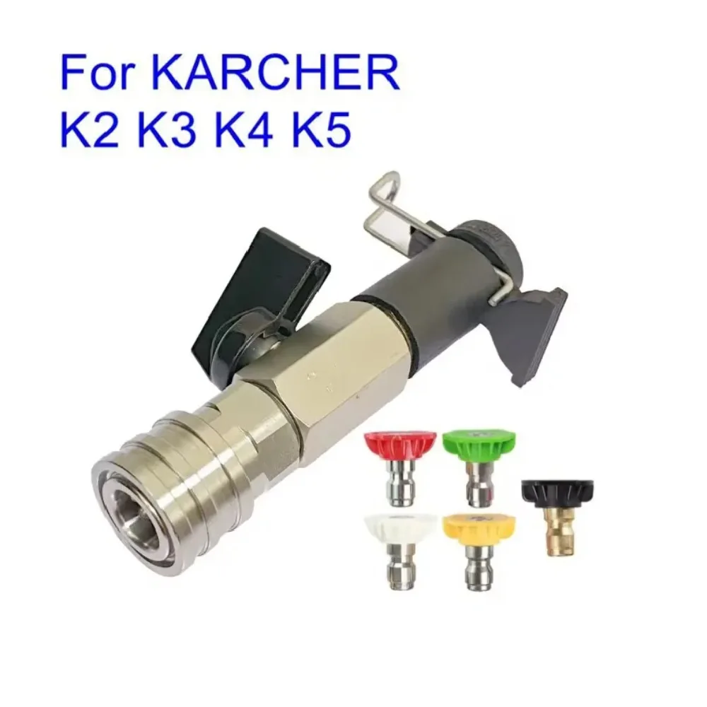 High Pressure Wash Ball Valve Kit 1/4