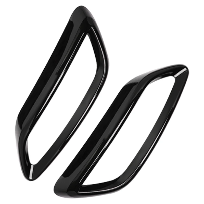 

For Audi A3L/A3 2021-2024 Rear Lip and Tail Throat Decoration Exhaust Pipe Blackening Modified Decoration Tools Car