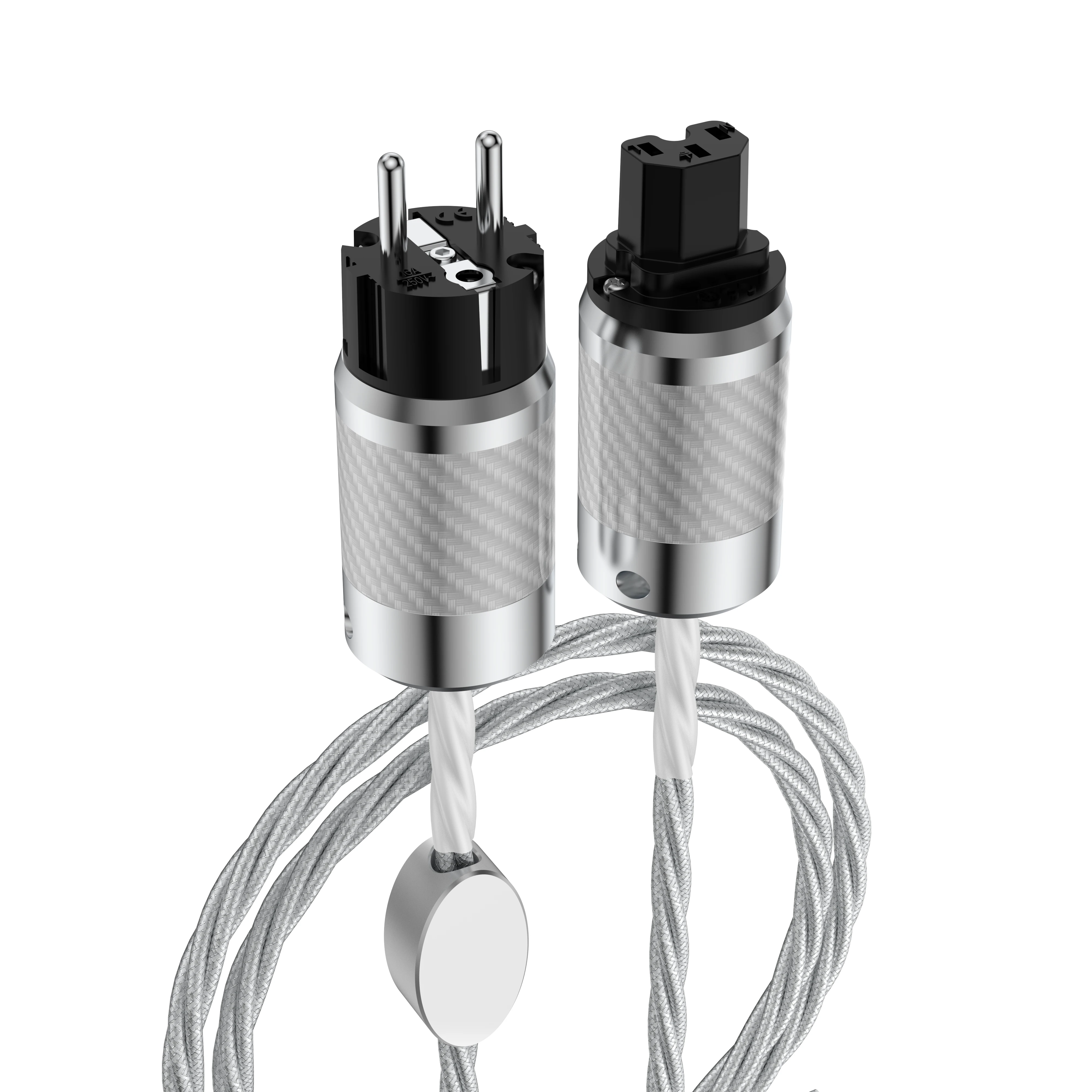 

Кабель питания Audiocrast Hi-end OCC AC для Hi-Fi аудиоустройств, шнур питания US/EU/AU с серебряным покрытием для усилителя и фильтра