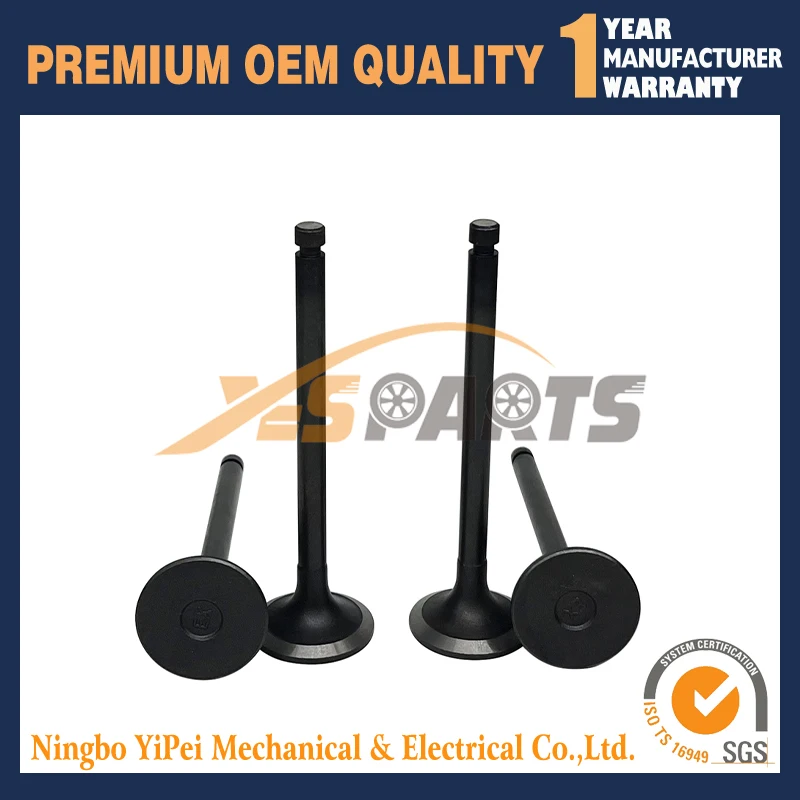 

4 pcs S4S Exhaust Valve for Mitsubishi