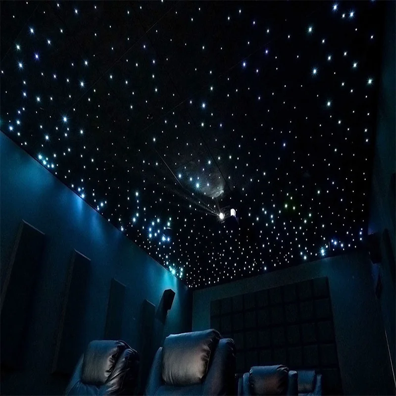 Family movie room KTV bedroom 45w twinkling starry sky star ceiling light plaster star ceiling light