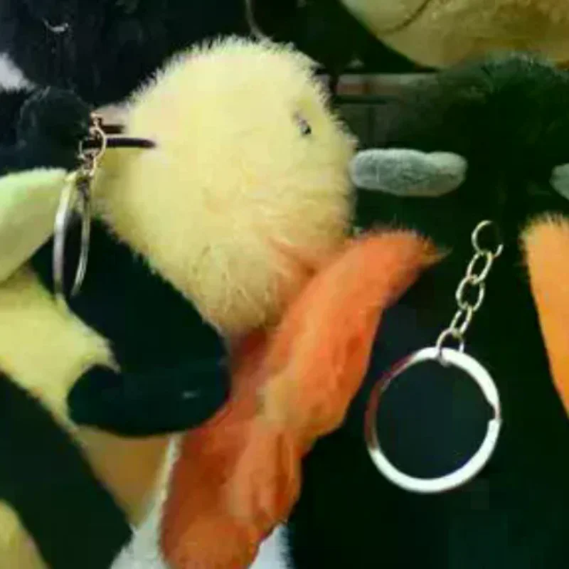 

1 Piece Small Insect Plush Toy Doll Keychain Creative Stuffed Doll Bag Pendant Cute Snail Bee Keyring Birthday Gift