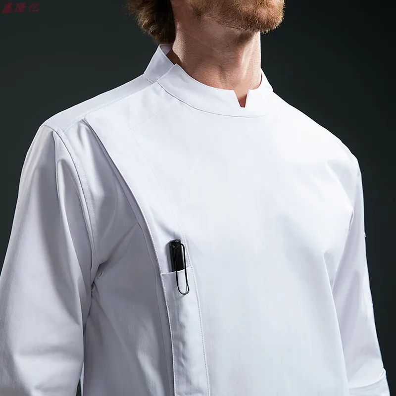 Cake Shop Restaurant occidental Steakhouse cuisine travail uniforme à manches longues restauration Hot Pot Restaurant hôtel automne Chef uniforme f